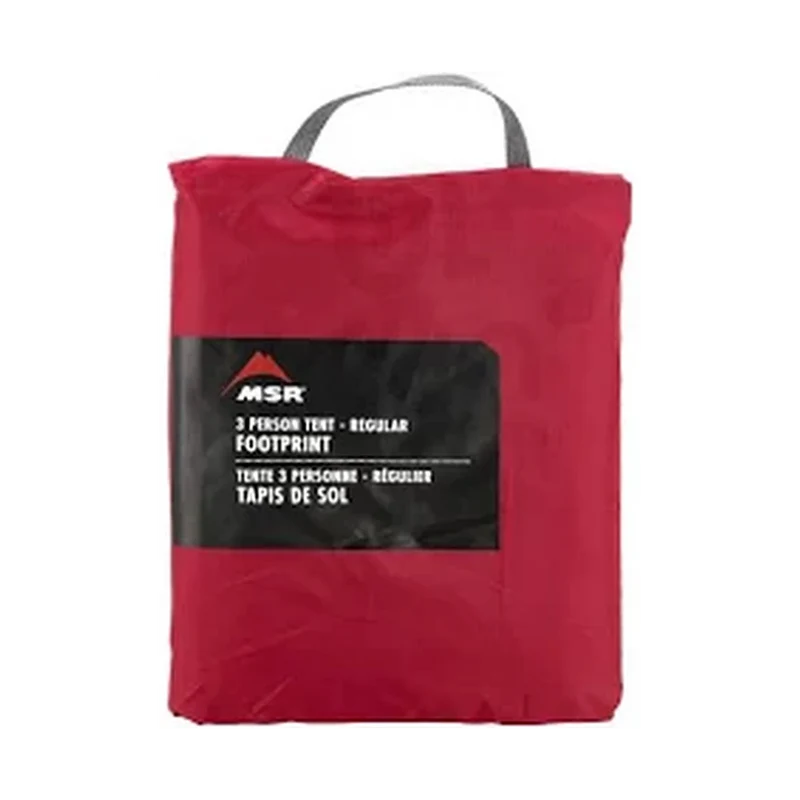 MSR Footprint Universal 3 Red, robuste Zeltunterlage für 3-Personen-Zelte