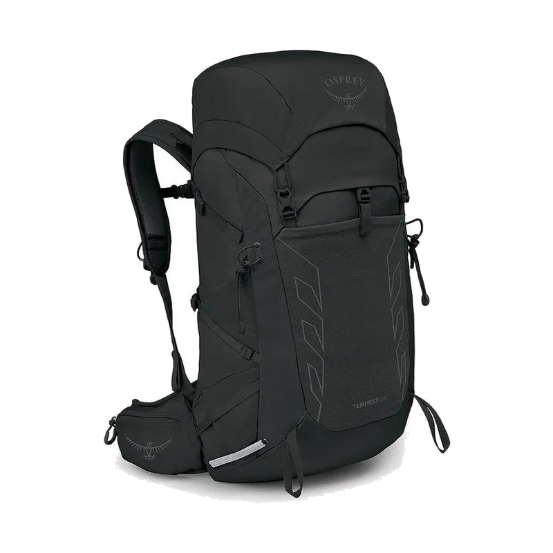 Osprey Tempest 33 W Black, leichter Damen-Wanderrucksack für Bergtouren und Trekking