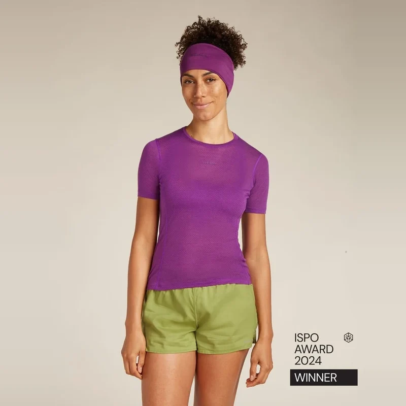 Icebreaker Merino 75 Cool SS Crew Woman