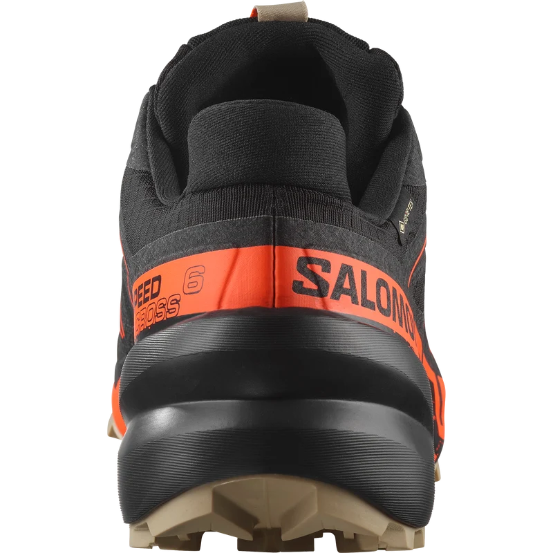 SALOMON SPEEDCROSS 6 GTX Trailrunning Schuh Black/Shoran