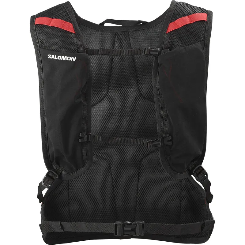 SALOMON CROSS 12 Rucksack Weiß/Schwarz/Rot 12L