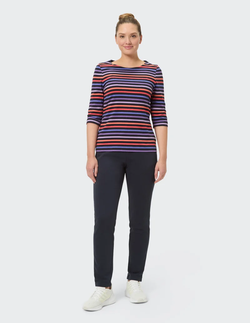 JOY VALENTINA 3/4 Arm Shirt Damen Bio-Baumwolle