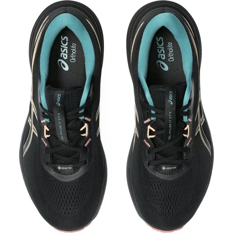 Asics Gel-Pulse 17 GTX Damen Laufschuh black-apricot-crush