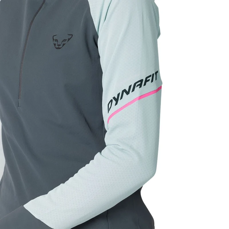 Dynafit Alpine 1/2 Zip Langarmshirt Damen cloud-blue