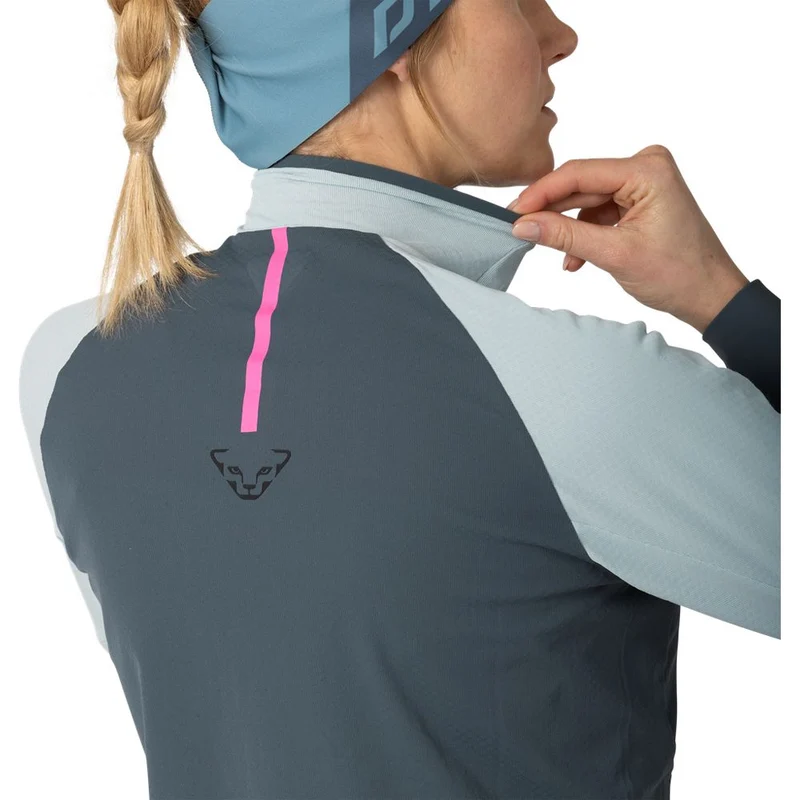 Dynafit Alpine 1/2 Zip Langarmshirt Damen cloud-blue