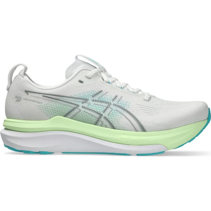 Asics Gel-Kayano 33 Herren Laufschuh white-energy-aqua