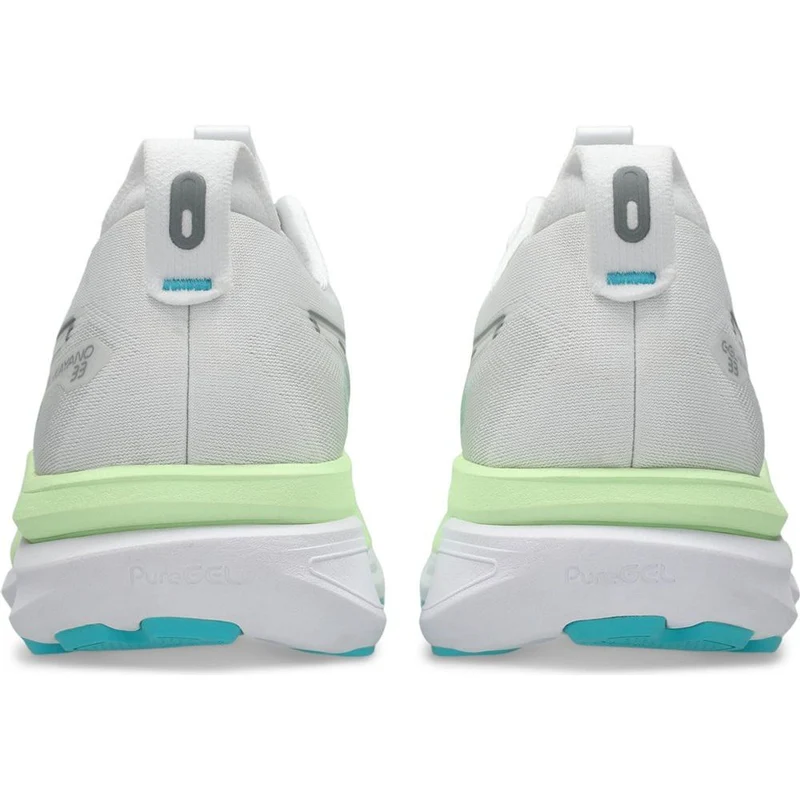 Asics Gel-Kayano 33 Herren Laufschuh white-energy-aqua