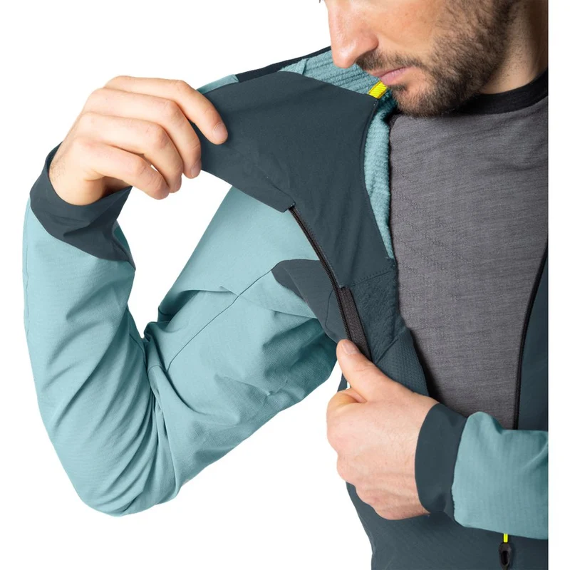 Dynafit Ridge Thermal Hoody Midlayer Herren smoke-blue
