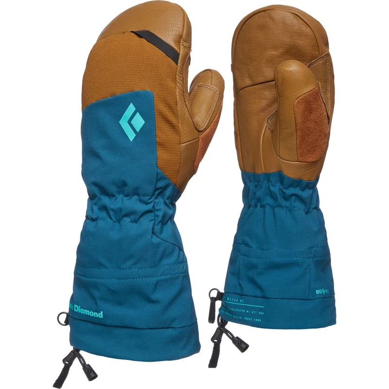 Black Diamond W Mercury Mitts azurite