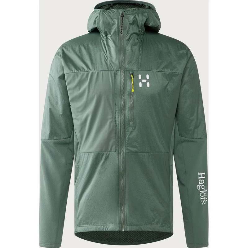 Haglöfs Nallo Touring Hybrid Mid Herren Hardshelljacke chlorophyll-green