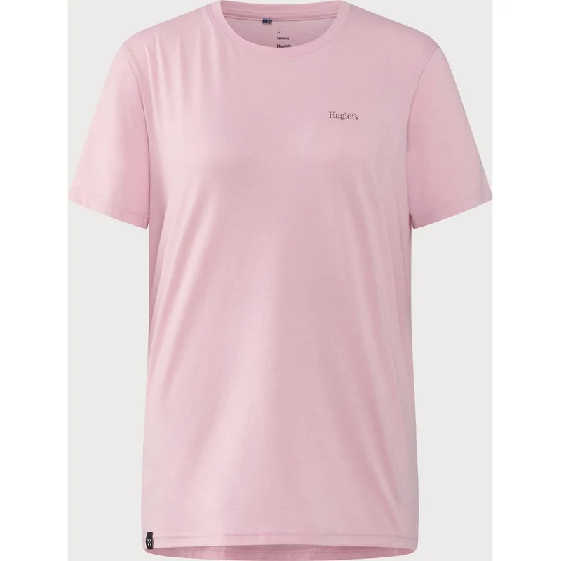Haglöfs Outsiders Graphic Tee T-Shirt Damen dusty-rose