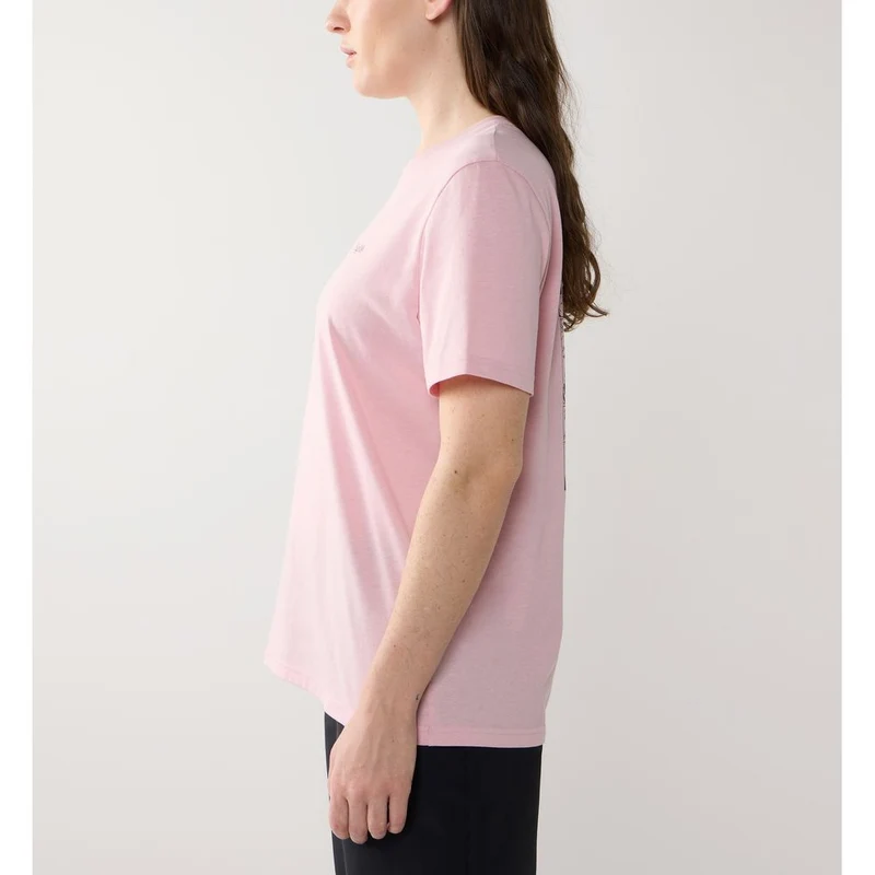 Haglöfs Outsiders Graphic Tee T-Shirt Damen dusty-rose