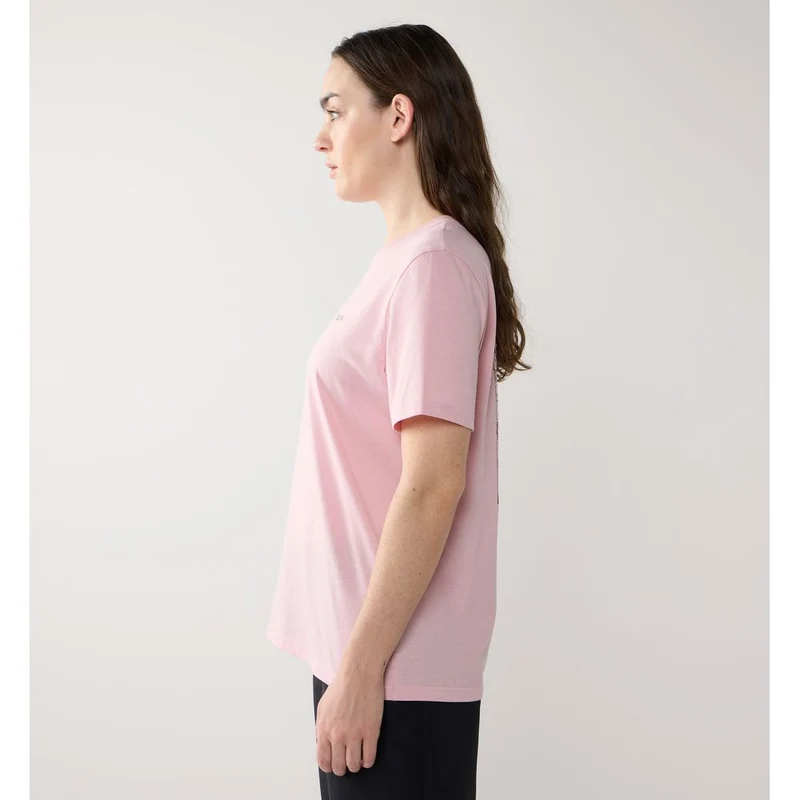 Haglöfs Outsiders Graphic Tee T-Shirt Damen dusty-rose