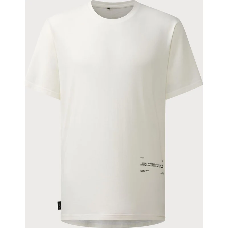 Haglöfs Outsiders Graphic Tee T-Shirt Herren Funktionsshirt soft-white