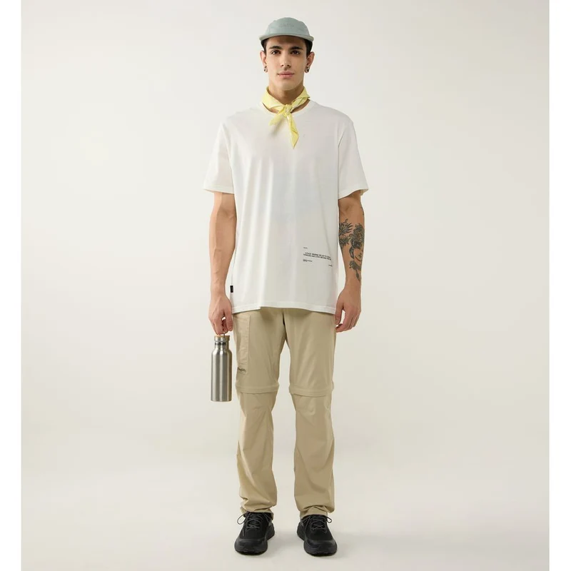 Haglöfs Outsiders Graphic Tee T-Shirt Herren Funktionsshirt soft-white