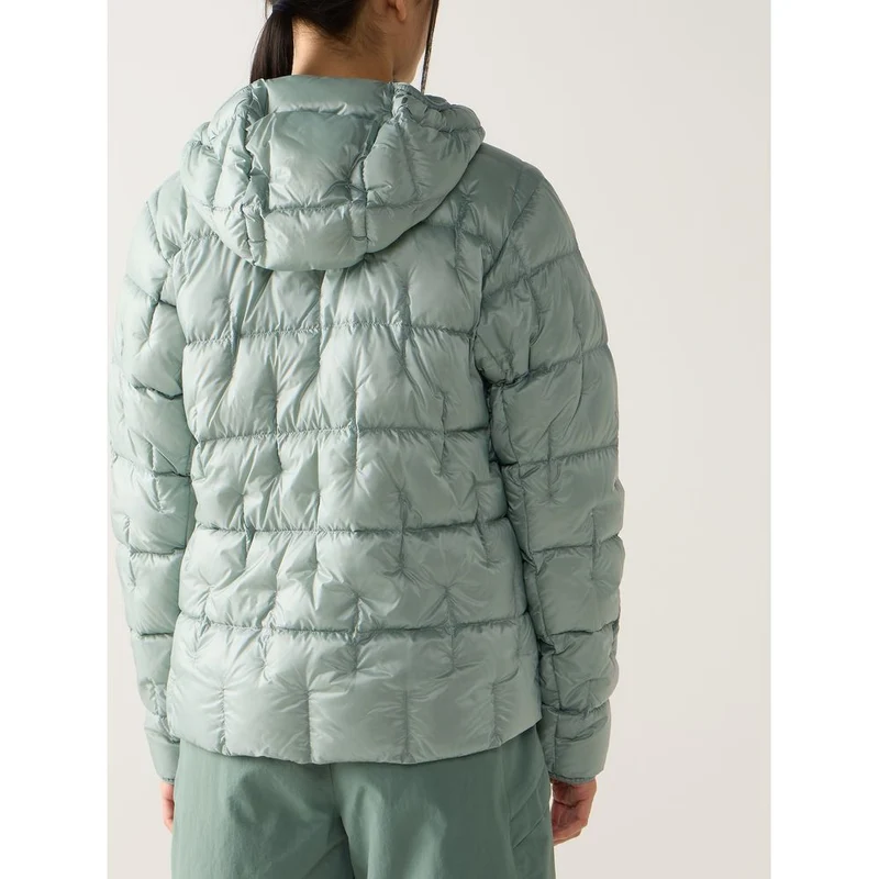 Haglöfs Hede Down Hood Daunenjacke Damen dew-green
