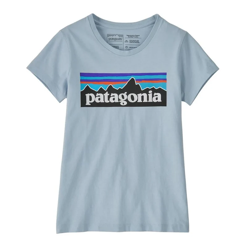 Girls' Regenerative Organic Certified Cotton P-6 Logo T-Shirt