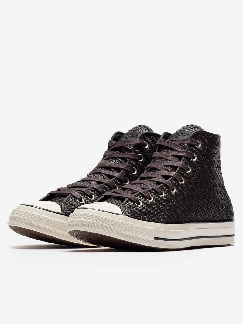 Chuck 70 HI Woven Leather 'Mudguard Brown'