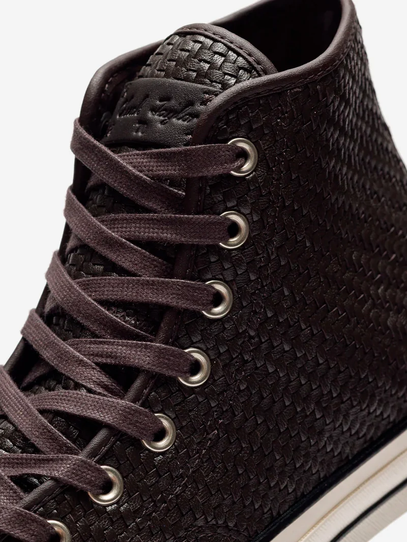 Chuck 70 HI Woven Leather 'Mudguard Brown'