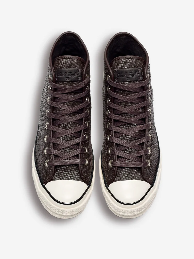 Chuck 70 HI Woven Leather 'Mudguard Brown'