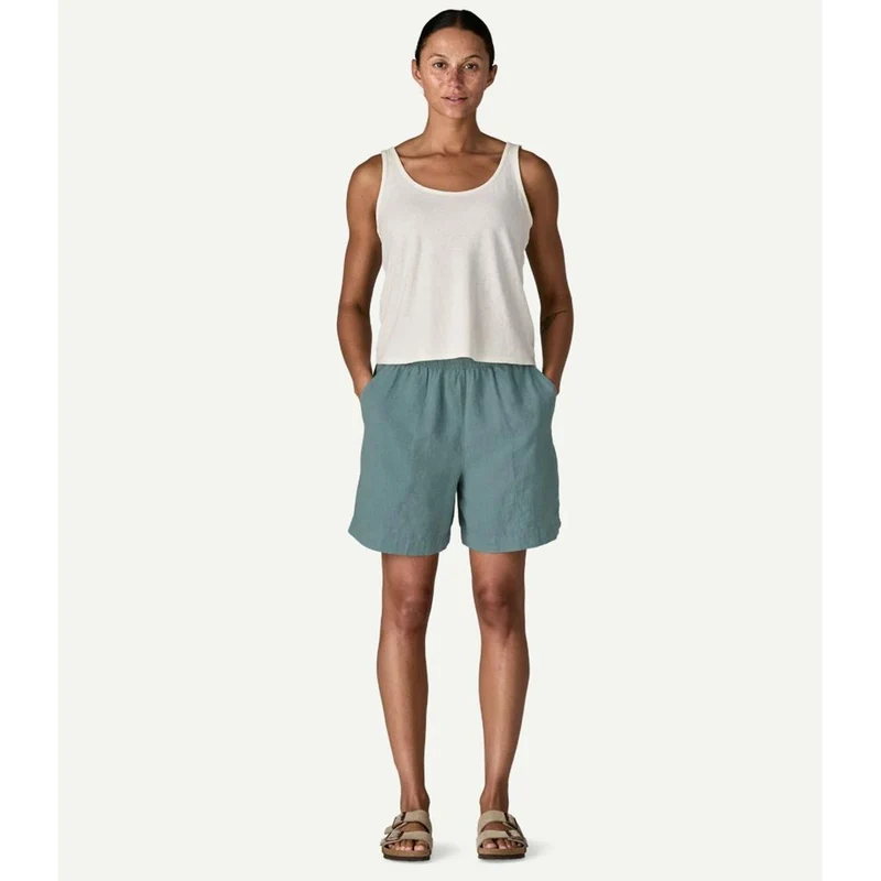 Patagonia W Garden Island Long Shorts 6 in. whole weave light violet Damen Short