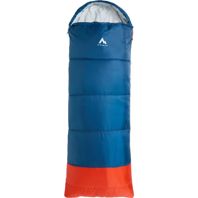 McKinley Camp SoftNest 5 Deckenschlafsack blue-petrol-red-blue