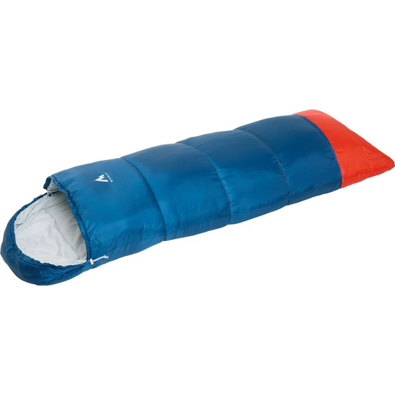 McKinley Camp SoftNest 5 Deckenschlafsack blue-petrol-red-blue