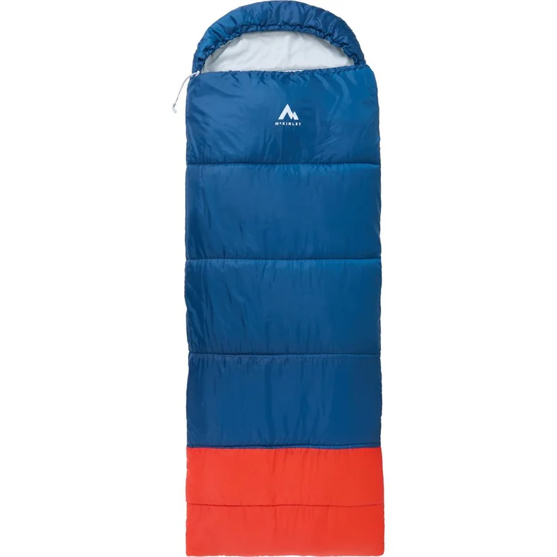 McKinley Camp SoftNest 10 Deckenschlafsack blue petrol/red/blue