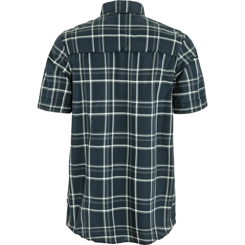 Fjällräven Abisko Hike Herren Hemd dark-navy-chalk-white