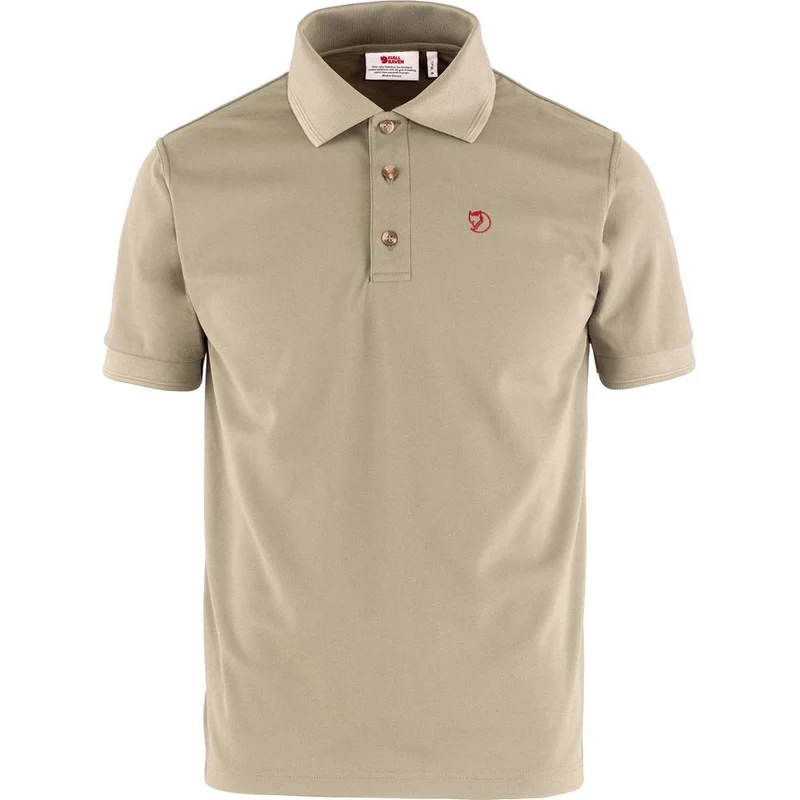 Fjällräven Crowley Pique Shirt Herren Polo fossil