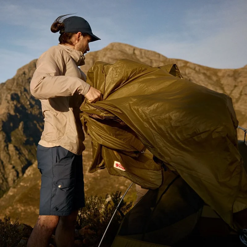 Fjällräven Abisko Hybrid Trail Trs Zip-off Herren Berghose navy