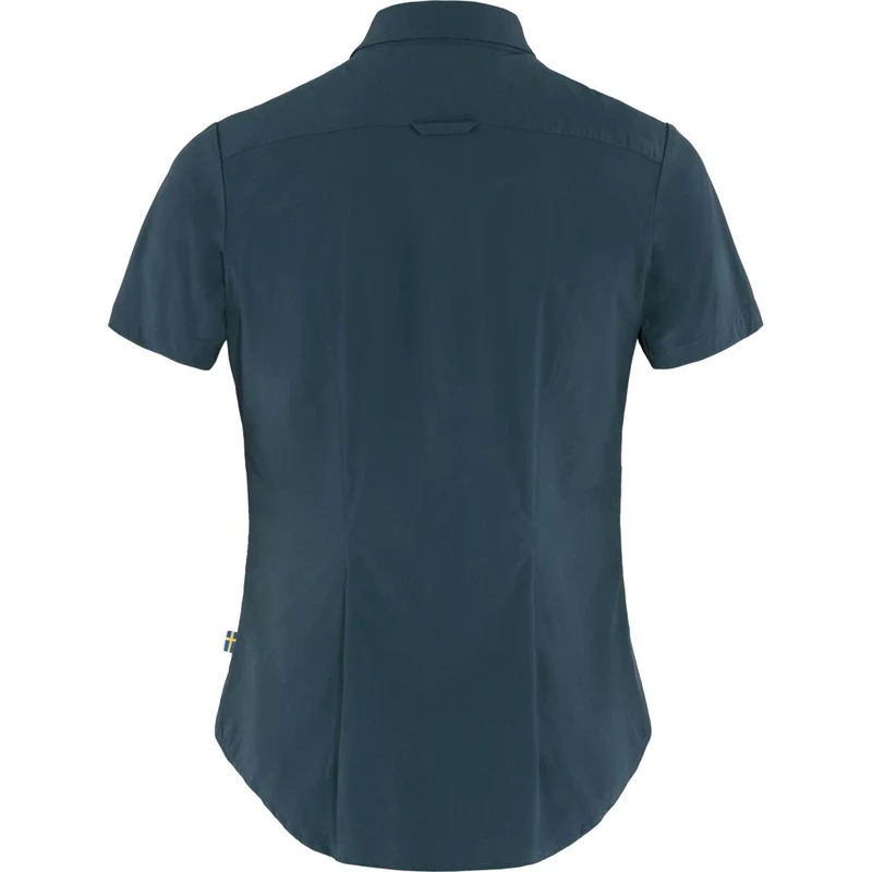 Fjällräven High Coast Lite Damen Kurzarmhemd navy