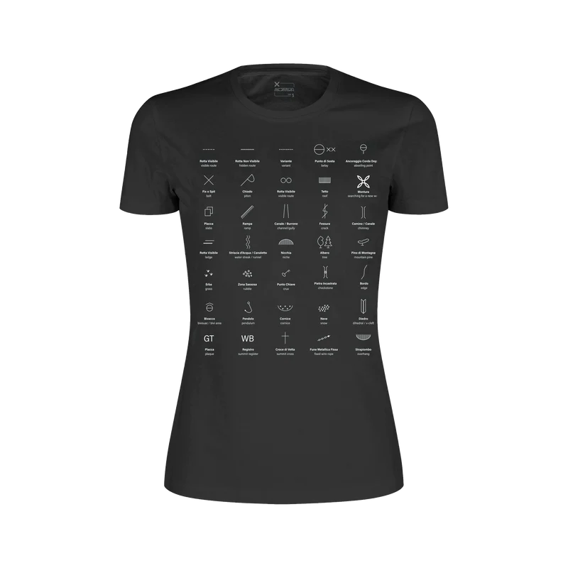 TOPOGRAPHIC T-SHIRT WOMAN