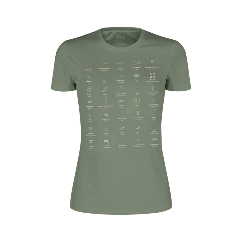 TOPOGRAPHIC T-SHIRT WOMAN