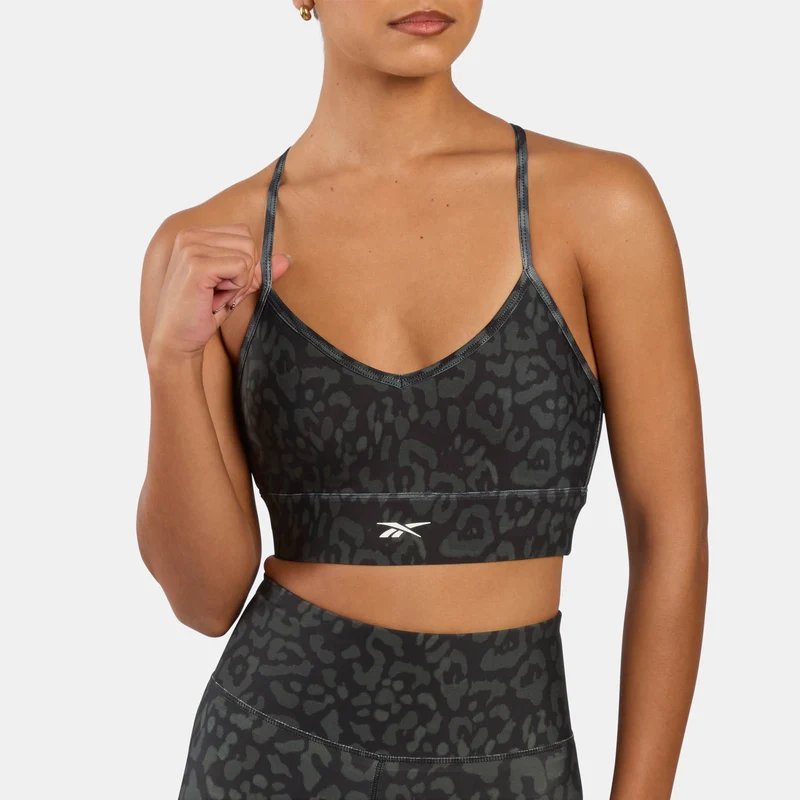 ID Train Printed Tri-Back Sports Bra