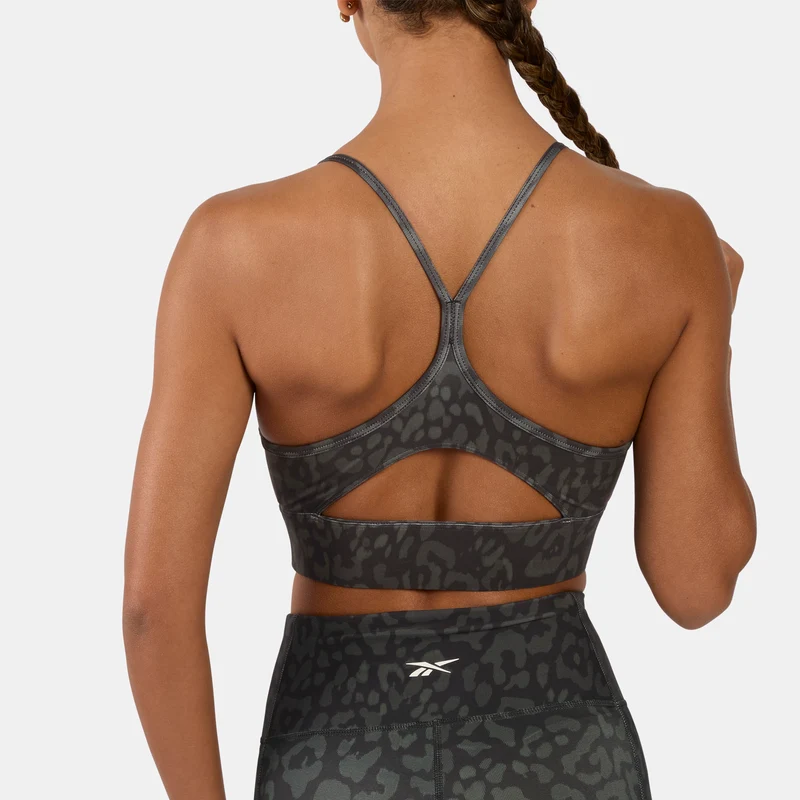 ID Train Printed Tri-Back Sports Bra