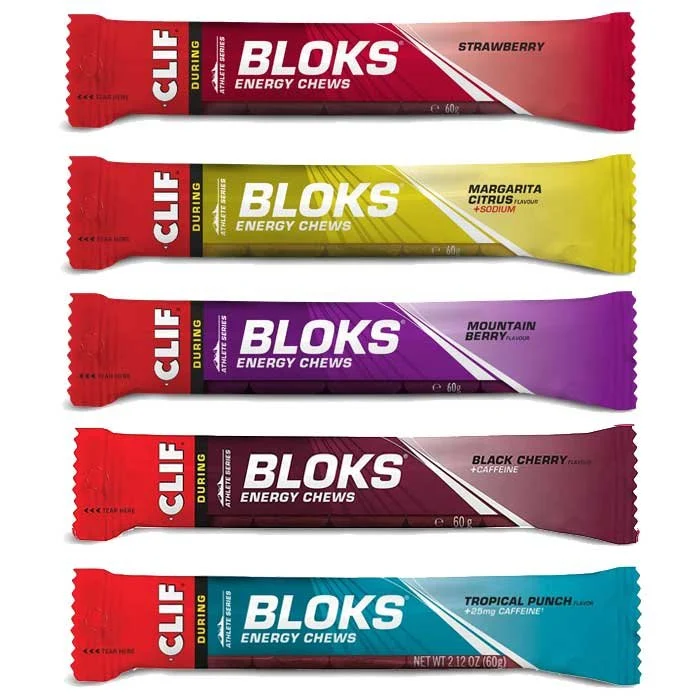 Clif Bar | Bloks | Energy Chews | 46 Gram Carbs