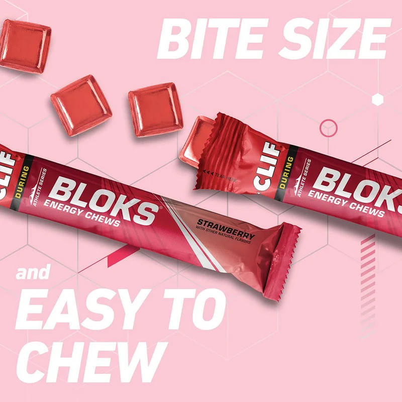 Clif Bar | Bloks | Energy Chews | 46 Gram Carbs