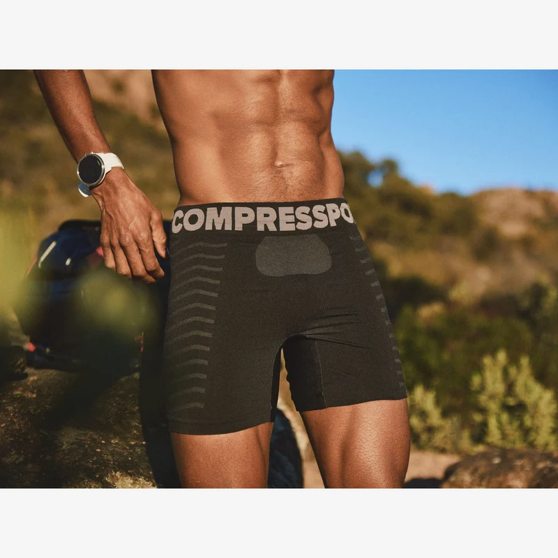 Compressport | Seamless Boxer | Sportonderbroek | Heren