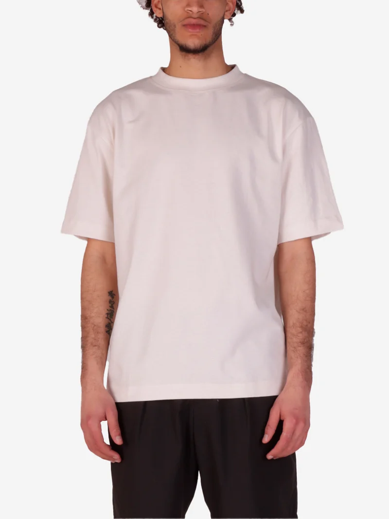 T-shirt beige naturale relaxed fit