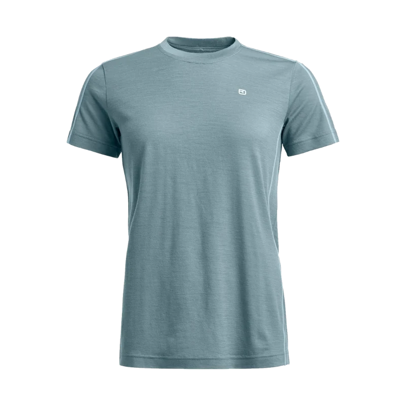 Ortovox 185 Rock'N'Wool Short Sleeve W Icy shore