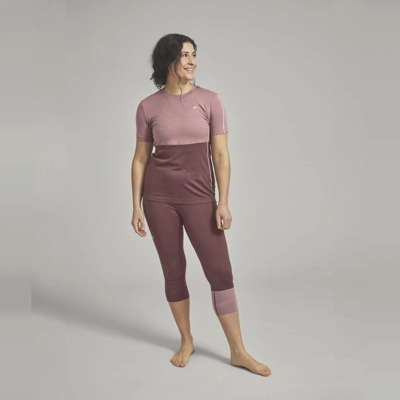 Ortovox 185 Rock'N'Wool Short Sleeve W Icy shore