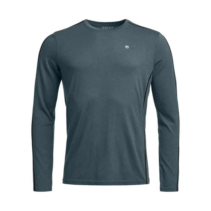 Ortovox 185 Rock'N'Wool Long Sleeve Dark Arctic Grey