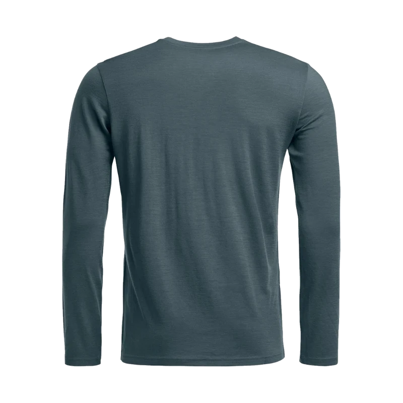 Ortovox 185 Rock'N'Wool Long Sleeve Dark Arctic Grey