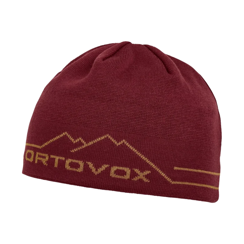 Ortovox Peak Beanie Red malbec