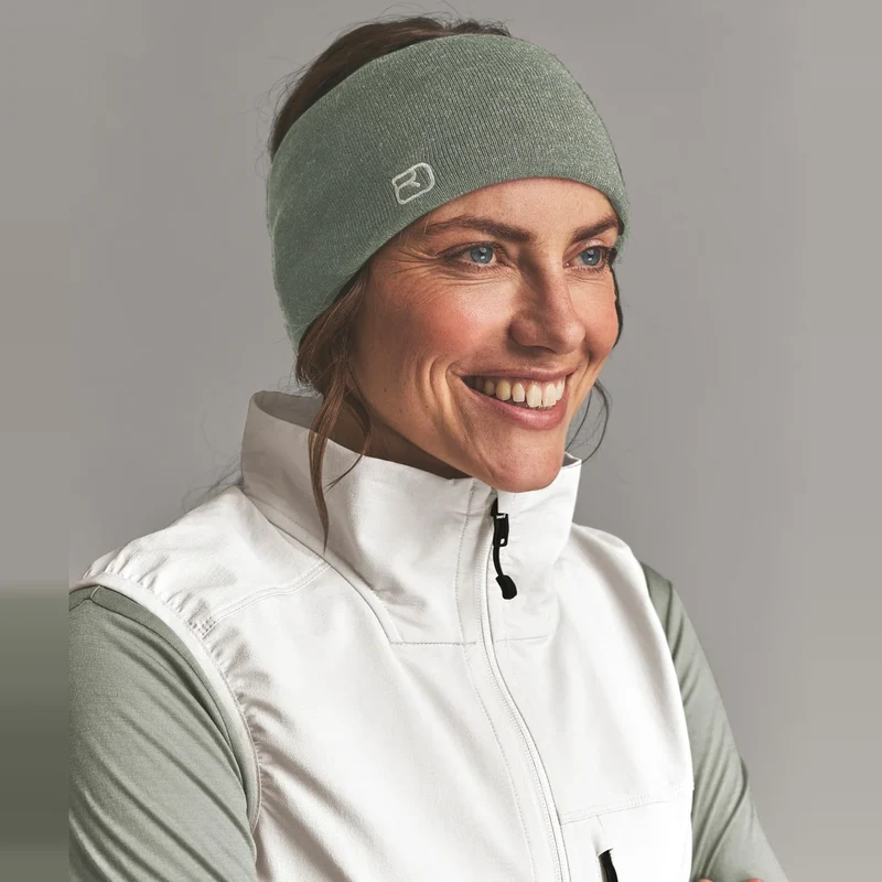 Ortovox Wonderwool Headband Green sage blend