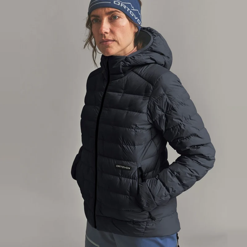 Ortovox Downwool 180 Hooded Jacket W black
