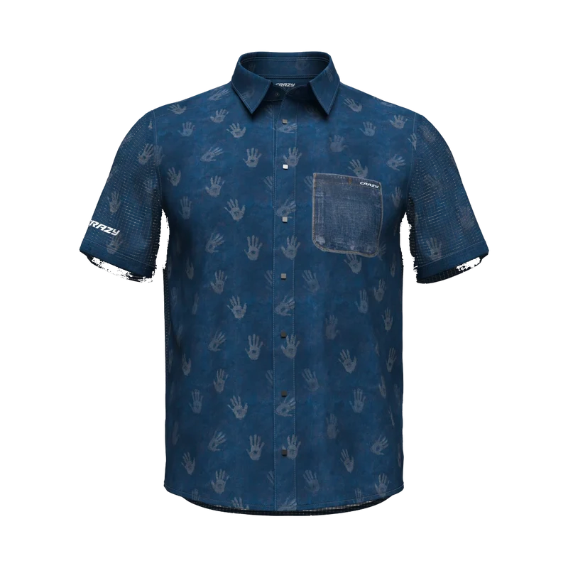 Crazy Idea Shirt Lumberjack Blue