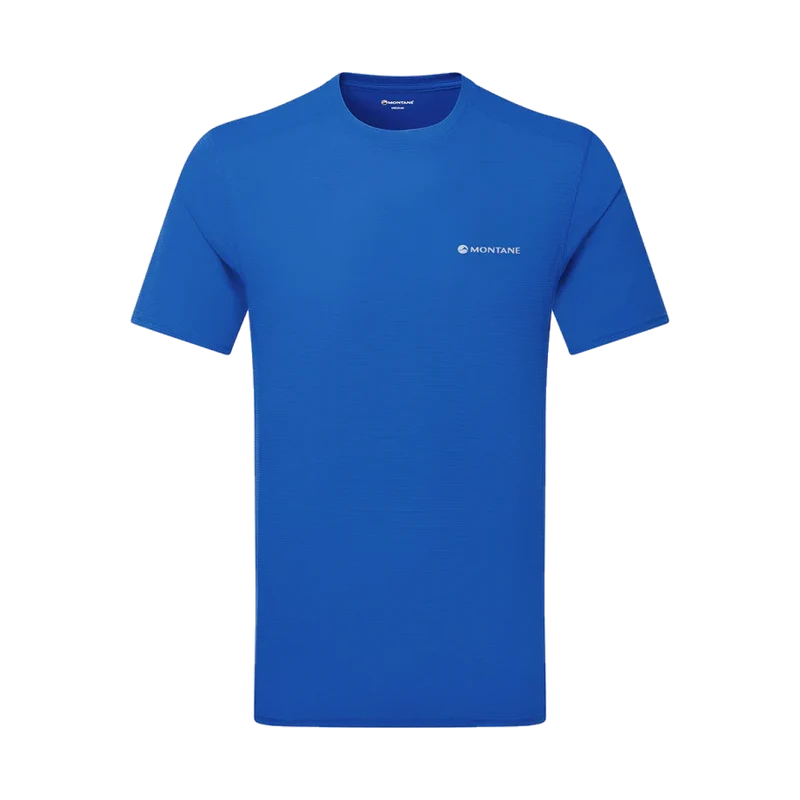 Montane Dart Nano Blue, Ultraleichtes Funktionsshirt für Bergsport und Outdoor