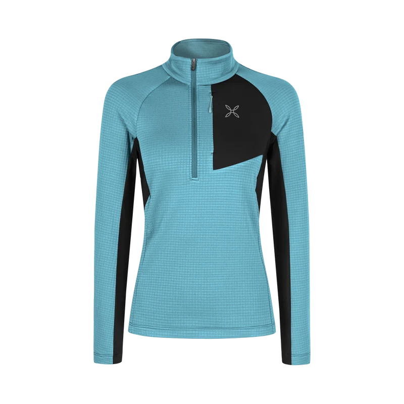 STRETCH COLOR 3 ZIP MAGLIA W.